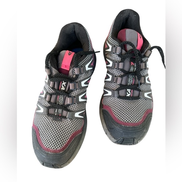 SALOMON XAComp7 Womens Running Gray size 6 Shoes - Picture 1 of 6